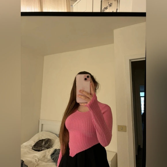 Zara Pink Tank Top, S - Picture 1 of 3
